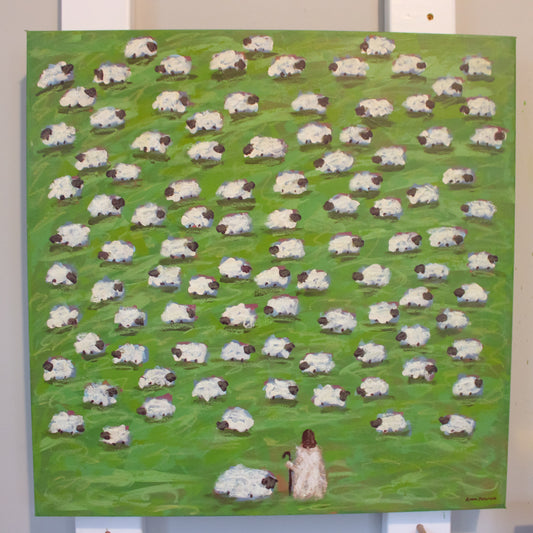 Sought The One - No. 3 - 24x24 Unframed