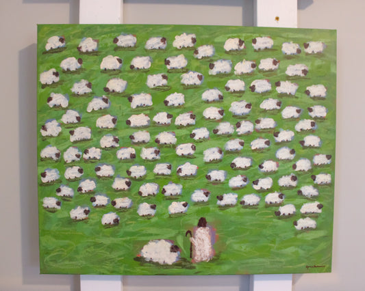 Sought The One - No. 5 - 20x24 Unframed