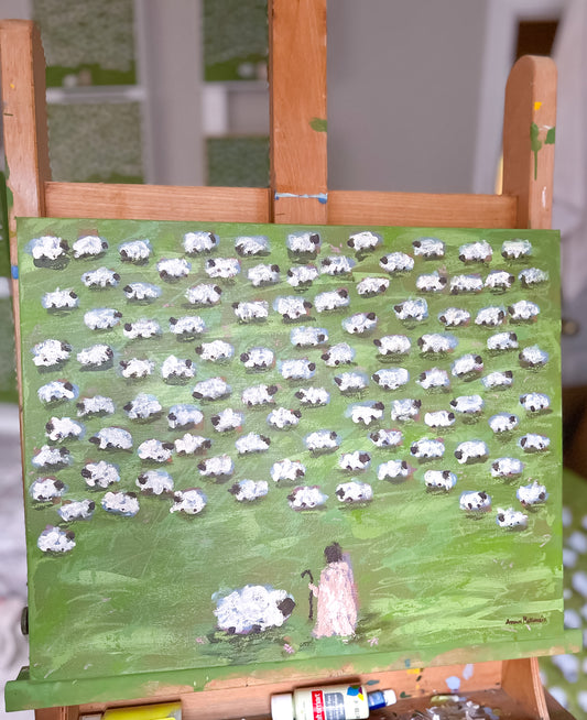 Sought The One - No. 10 - 16x20 Unframed